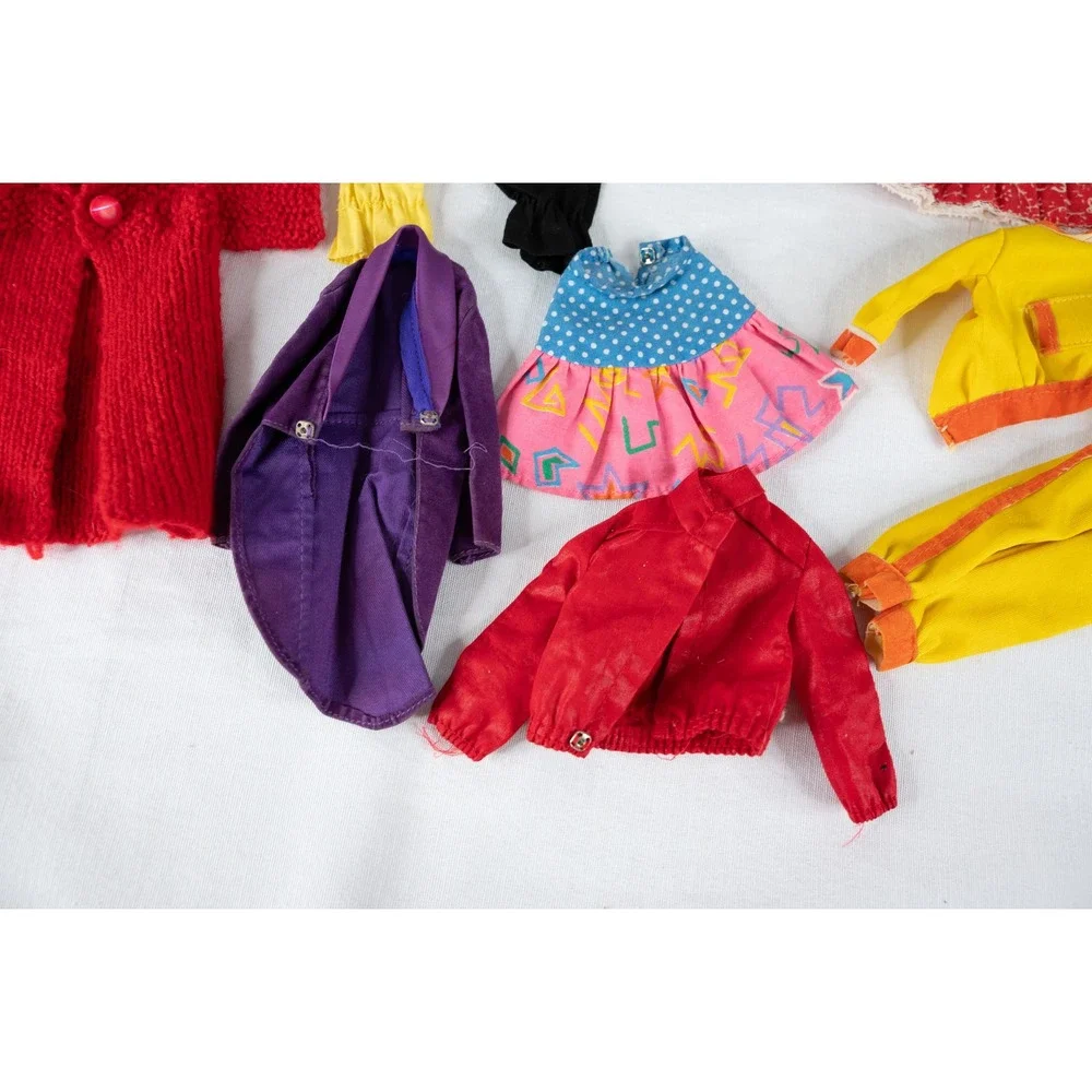 Mattel Barbie Ken Doll Clothes Lot Kids Multi Good Vintage 60s 70s Outfits 13p